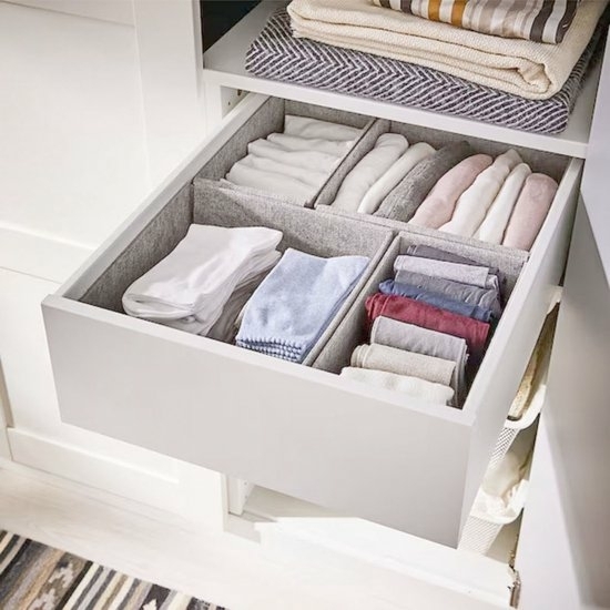 Kledingkast lade organizer set