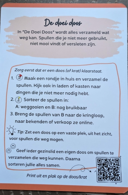 De doei doos uit Huis en hoofd reset