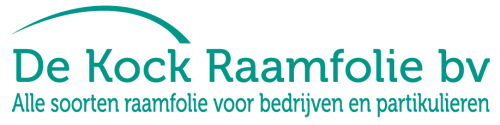 De kock raamfolie logo