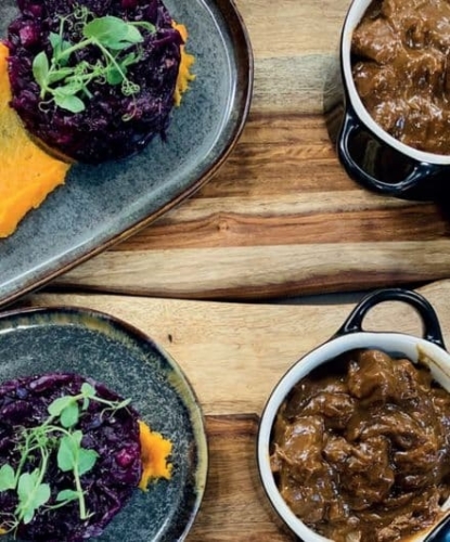Diner bij De La Frontière in Slenaken