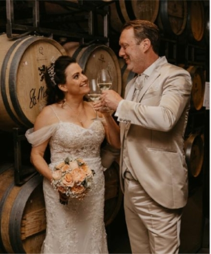 Martijn en Silvia Stuit, de ondernemers achter De La Frontière Bed & Borrelbisto in Slenaken