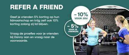 Refer-a-friend actie bij Delda Sport