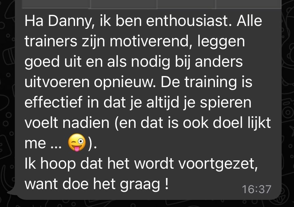 8 weken online Delda Challenge resultaat