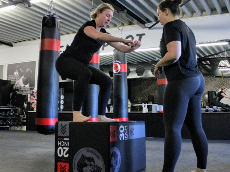 Indoor bootcamp training