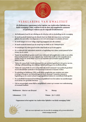 Verklaring van Kwaliteit