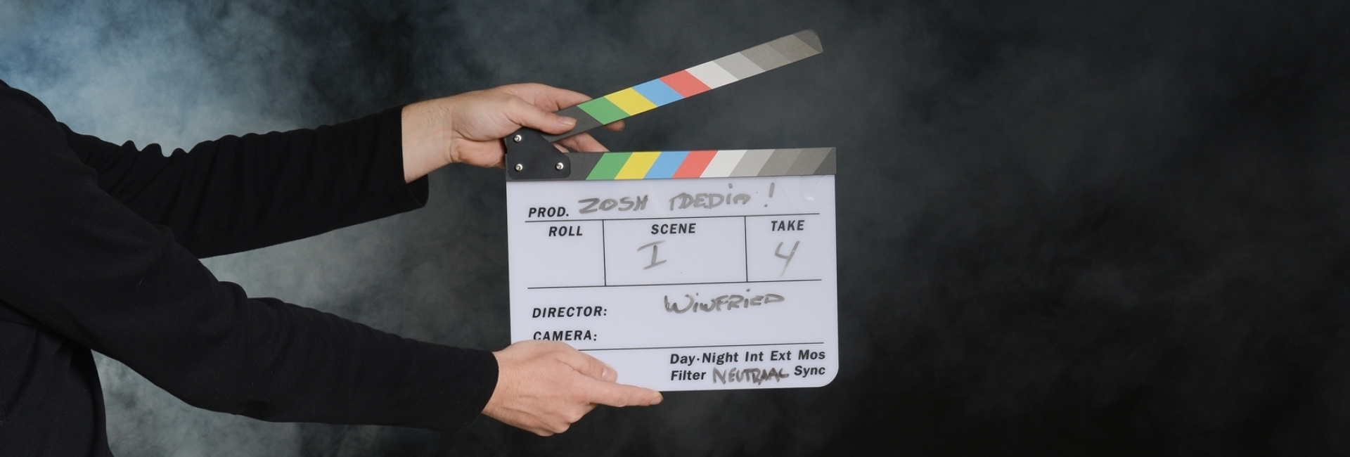 filmklap voor bedrijfsvideo
