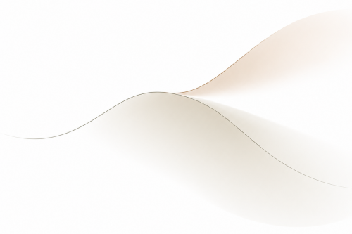 Abstracte lijnvisual waarin lijnen elkaar naderen, kruisen en meerdere richtingen suggereren.