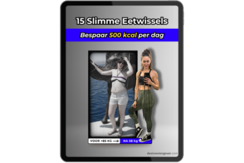 Bespaar 500 kcal per dag