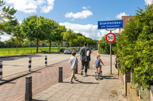 Straat in Bloemendaal