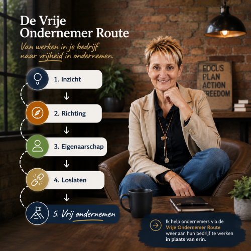 vrij ondernemer route