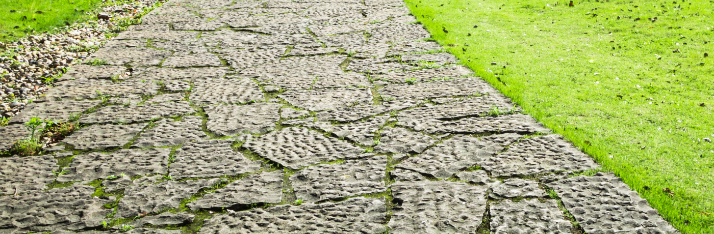 grindtegels schoonmaken met chloor