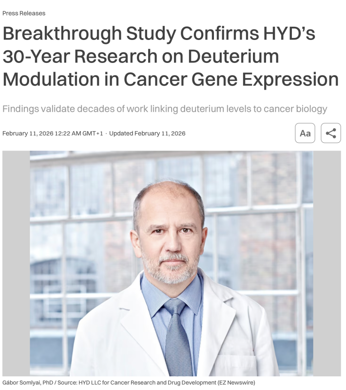Breakthrough Deuterium - gene expression