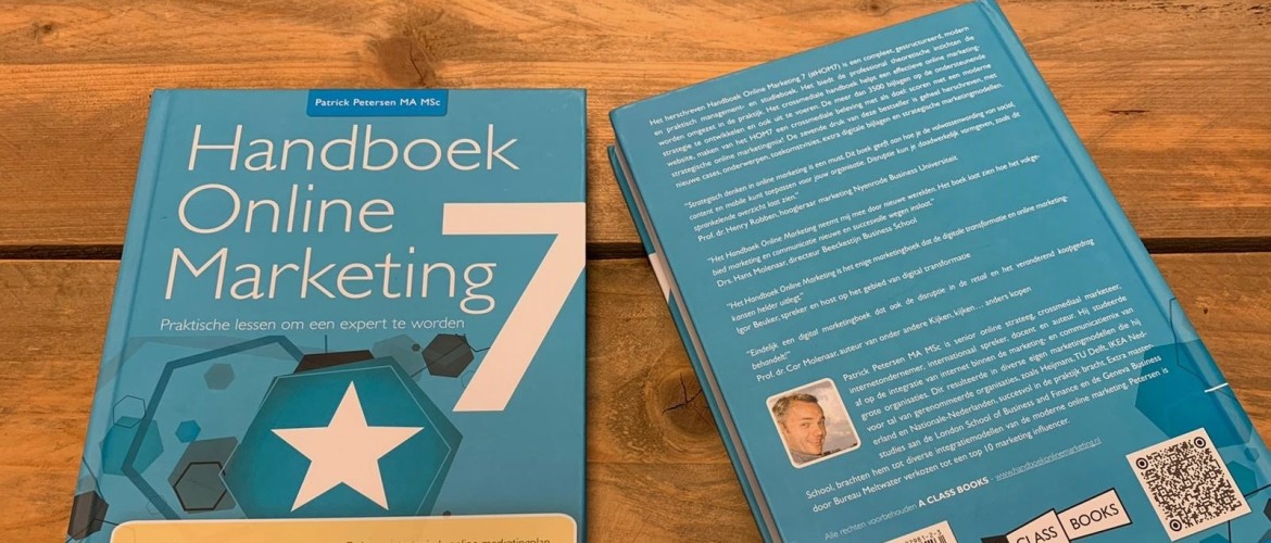 Boekreview #HOM7 Handboek Online Marketing 7: 'Excentrieke auteur komt met meest complete editie' 1 Handboek Online Marketing 7 (HOM7) met expert case van Marc de Groot