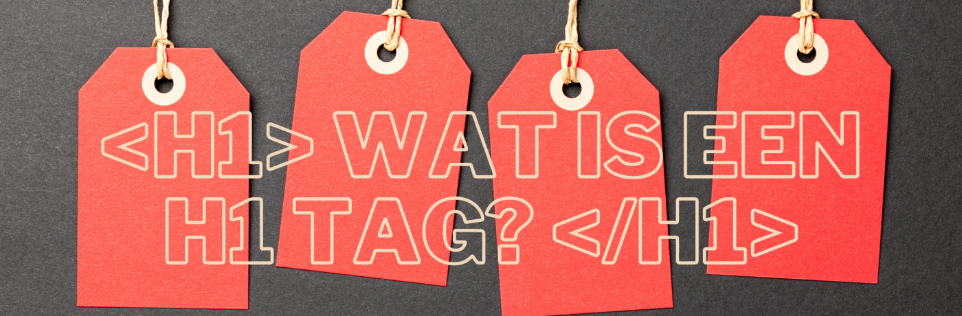 Wat is een H1 tag? Wat is een H1 tag?