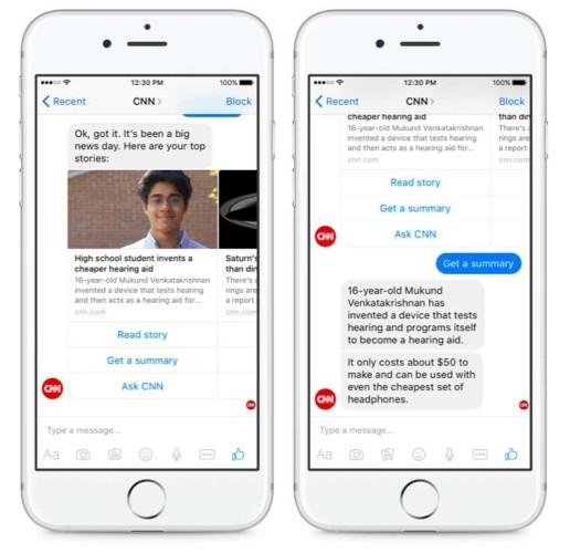 CNN chatbot voorbeeld CNN chatbot voorbeeld