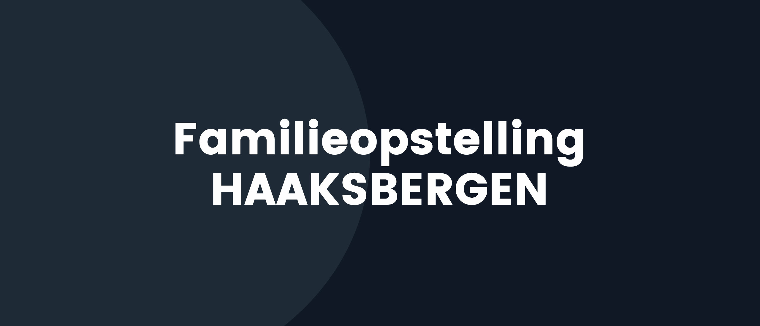 Familieopstelling Haaksbergen
