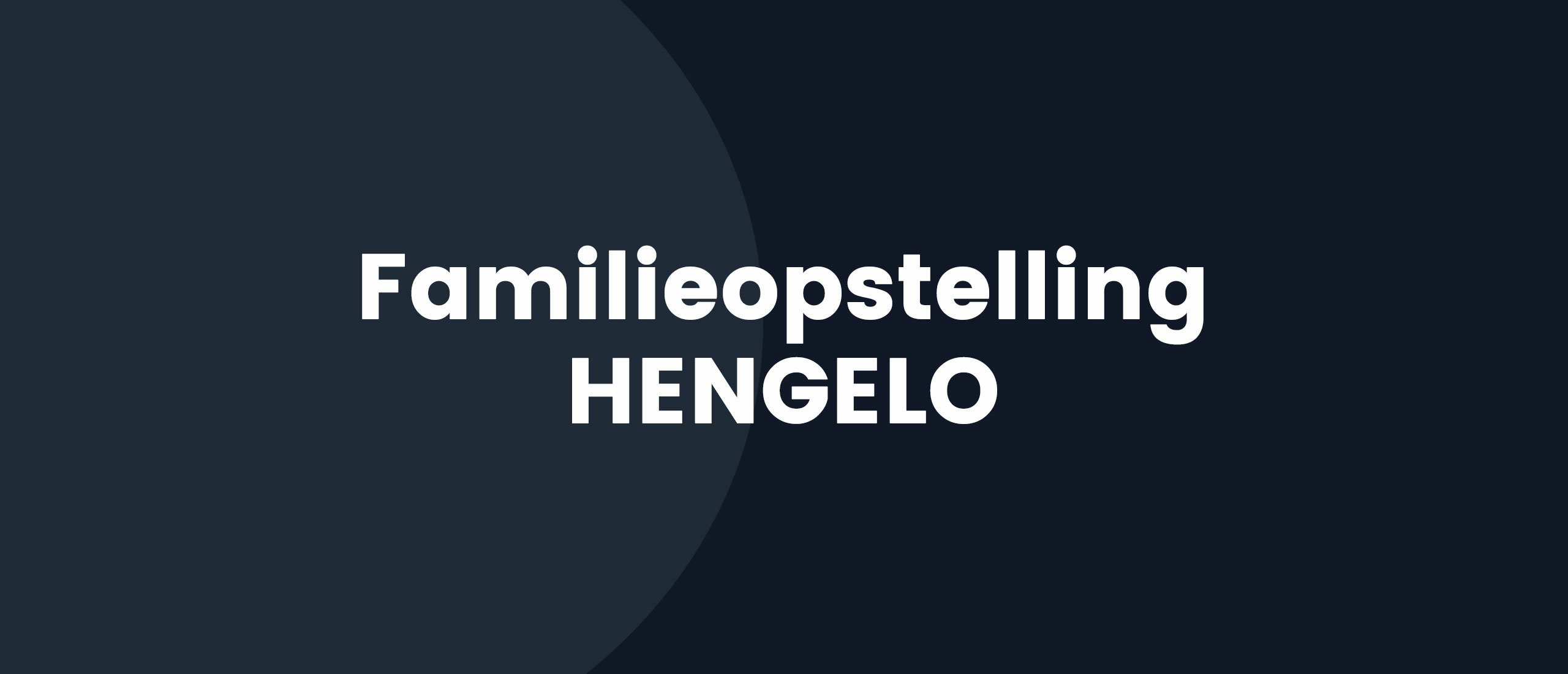 Familieopstelling Hengelo