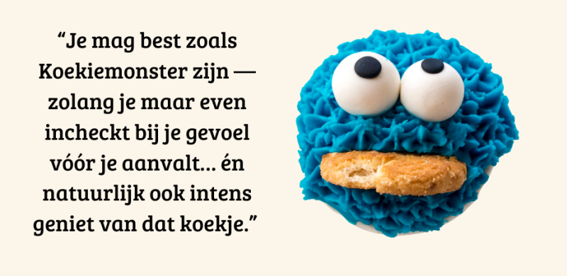 Emotie eten stoppen