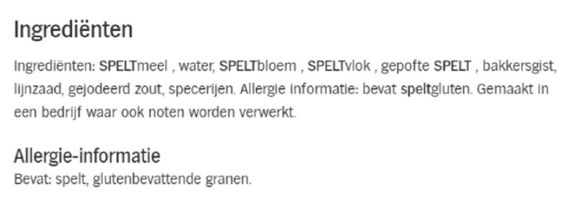 Jumbo welk brood is gezond?