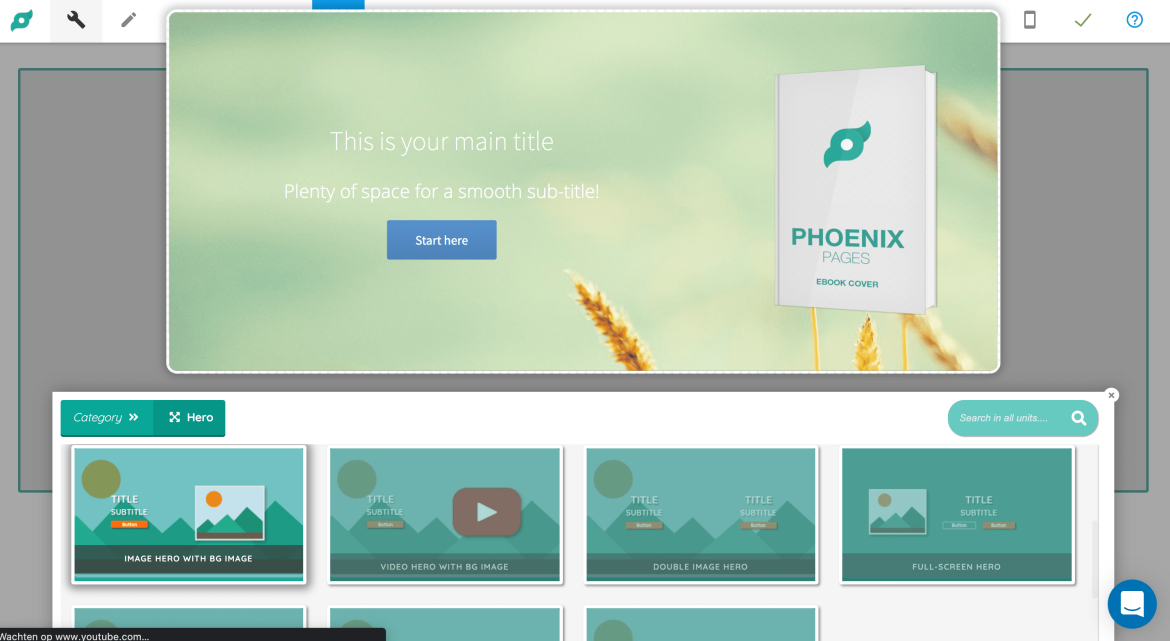 Tool Phoenix software om website te maken