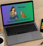 Kattenvoer-etiketten als een Pro