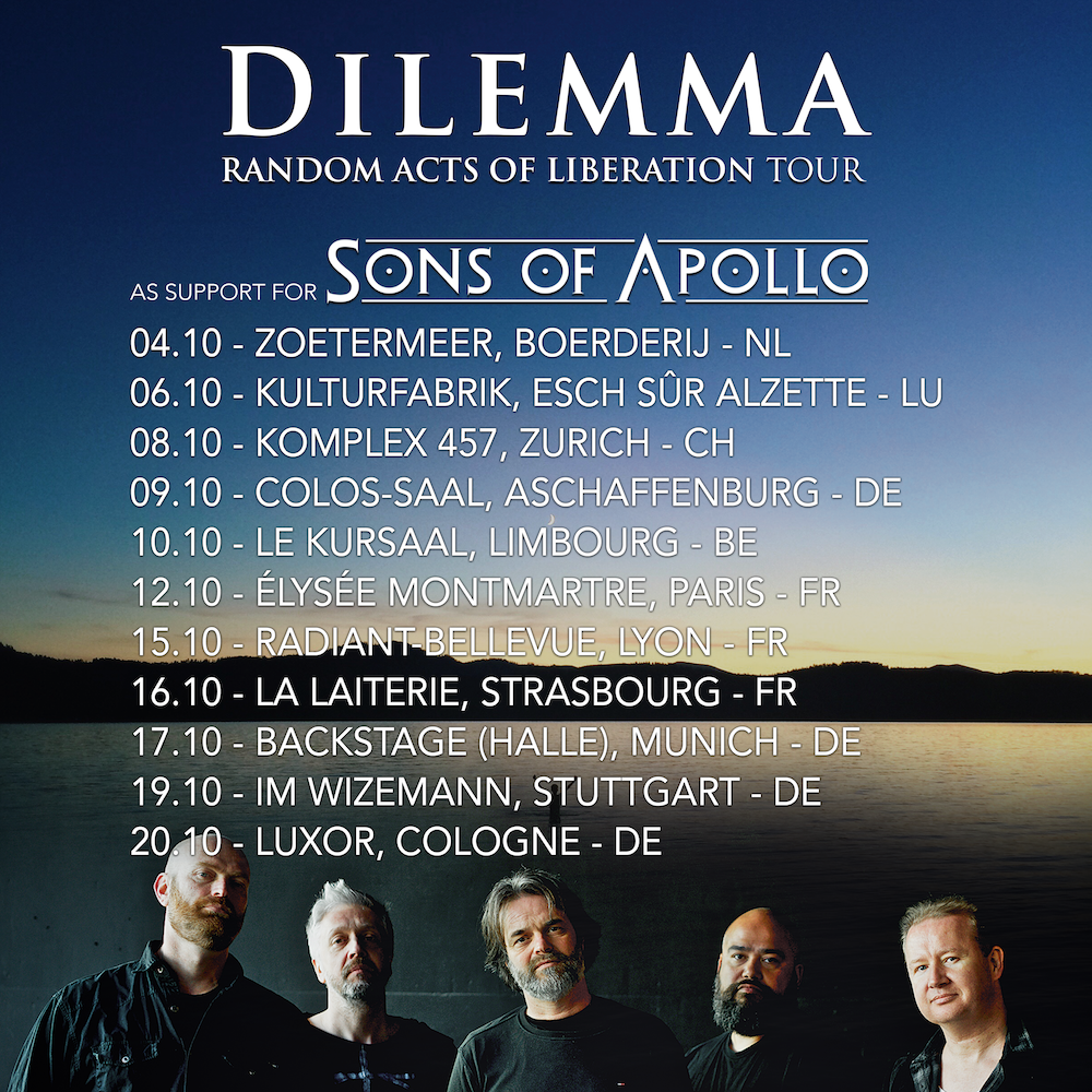 Dilemma on tour with Sons Of Apollo