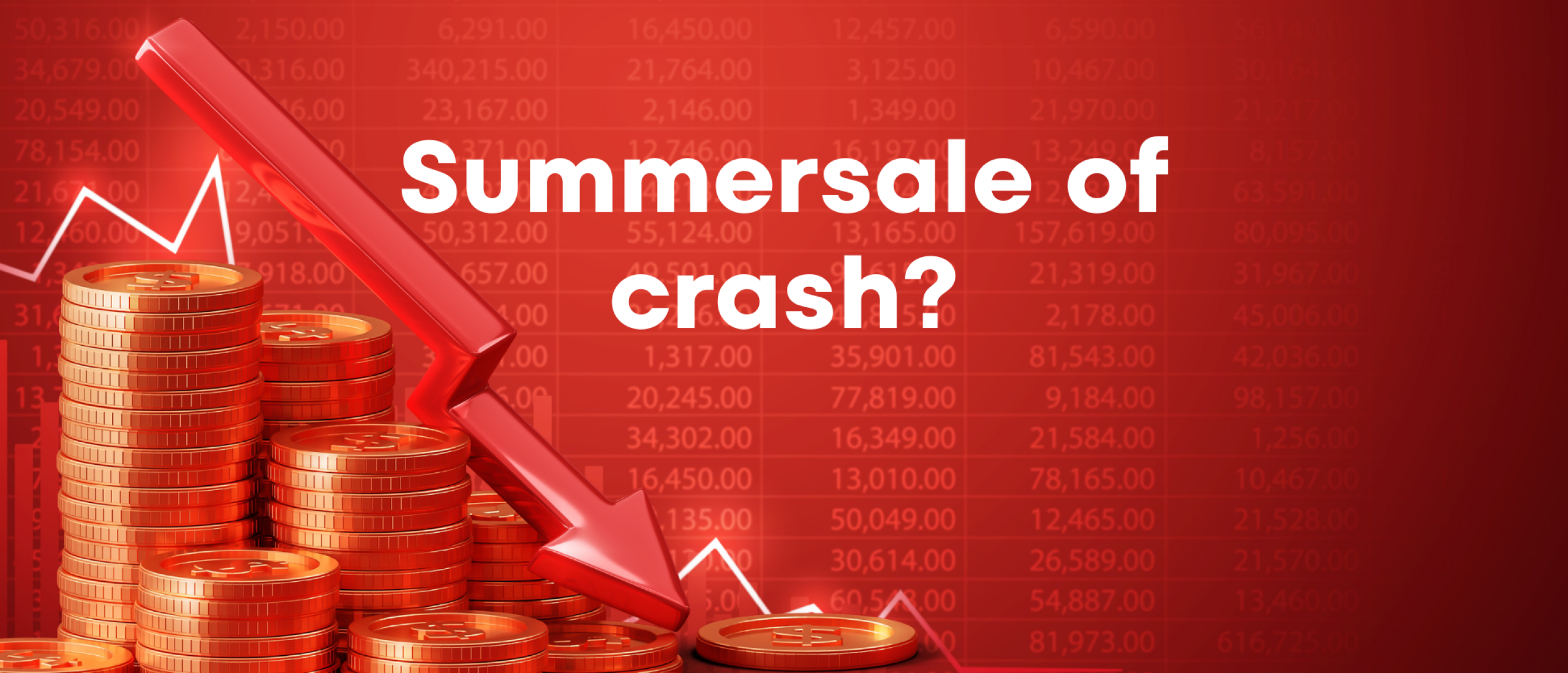 Beurscrash of summersale?