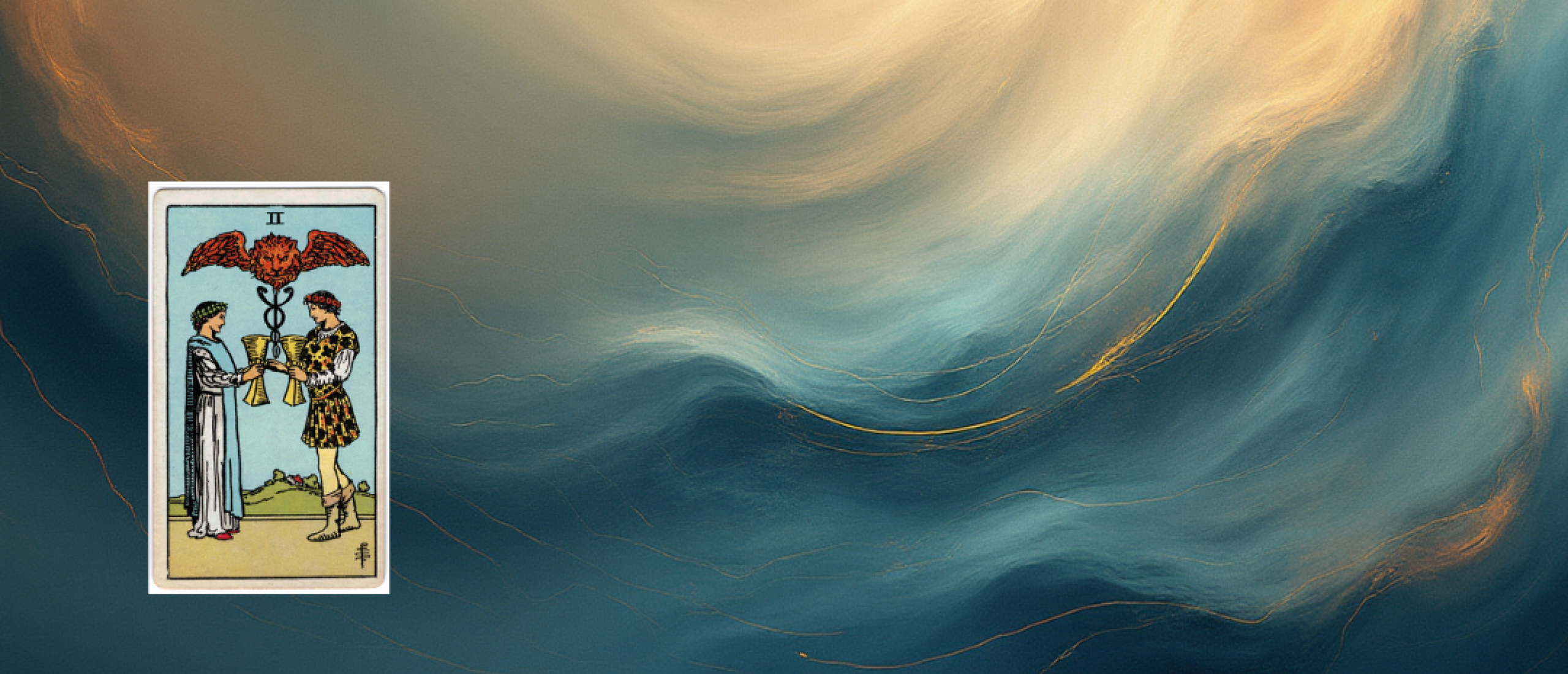 tarotkaart liefde twee kelken