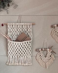 DIY Macramé tapestry
