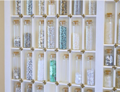 Storing Beads In Glass Bottles