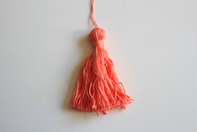 Tassel Crochet Cotton DIY step by step 7