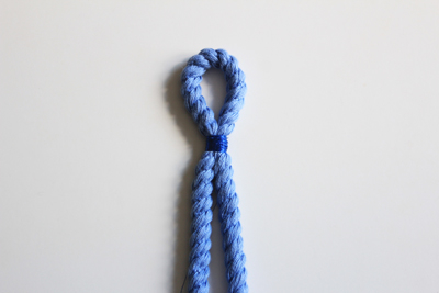 Tassel with Loop of Cord step 4