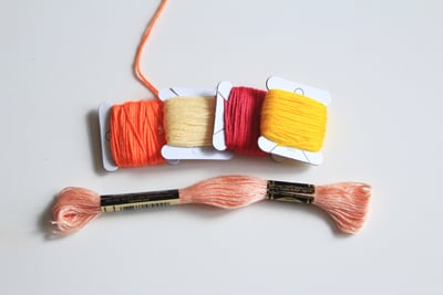 Tassel with Loop of Cord step 2