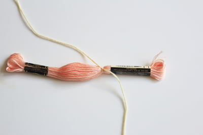 Tassel with Loop of Cord step 3