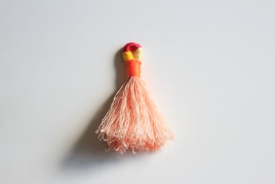 Tassel with Loop of Cord step 8