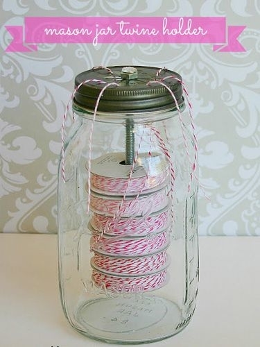 Using a Masonjar for your ropes