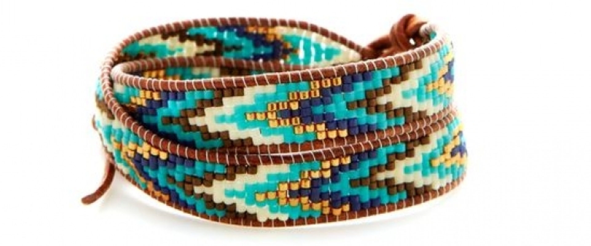Bead loom pattern for bracelets  Sea and forest  Square stitch tutorial   LadyLunarCat