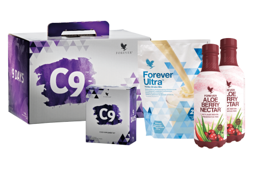 Forever Living C9-berry-vanilla-pakket