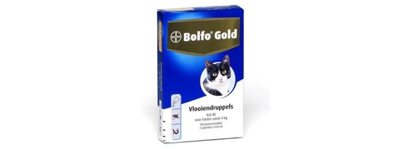 bolfo goed vlooienmiddel kat