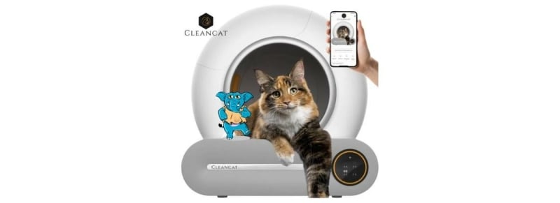 CleanCat geavanceerde automatische kattenbak