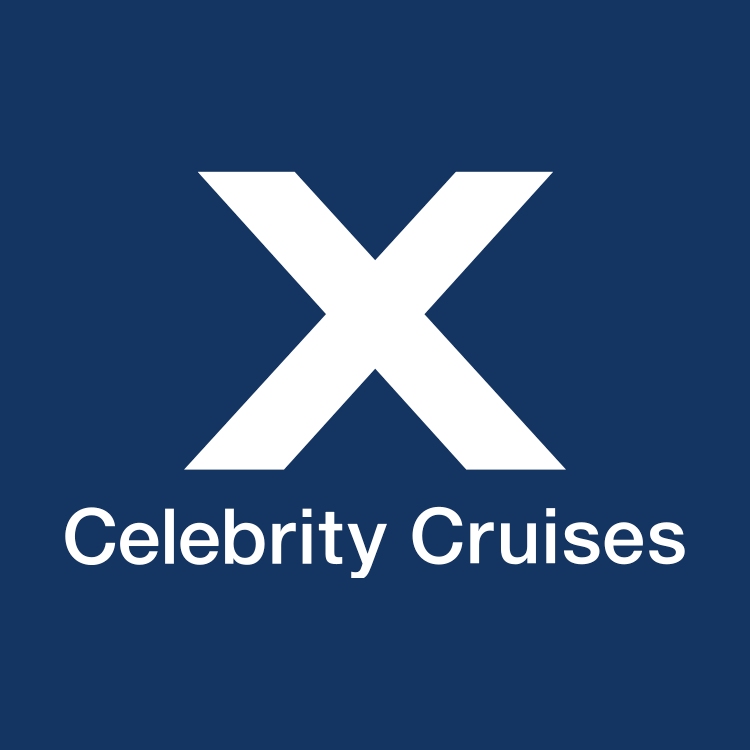 Celebrity Cruises-logo met het woord 