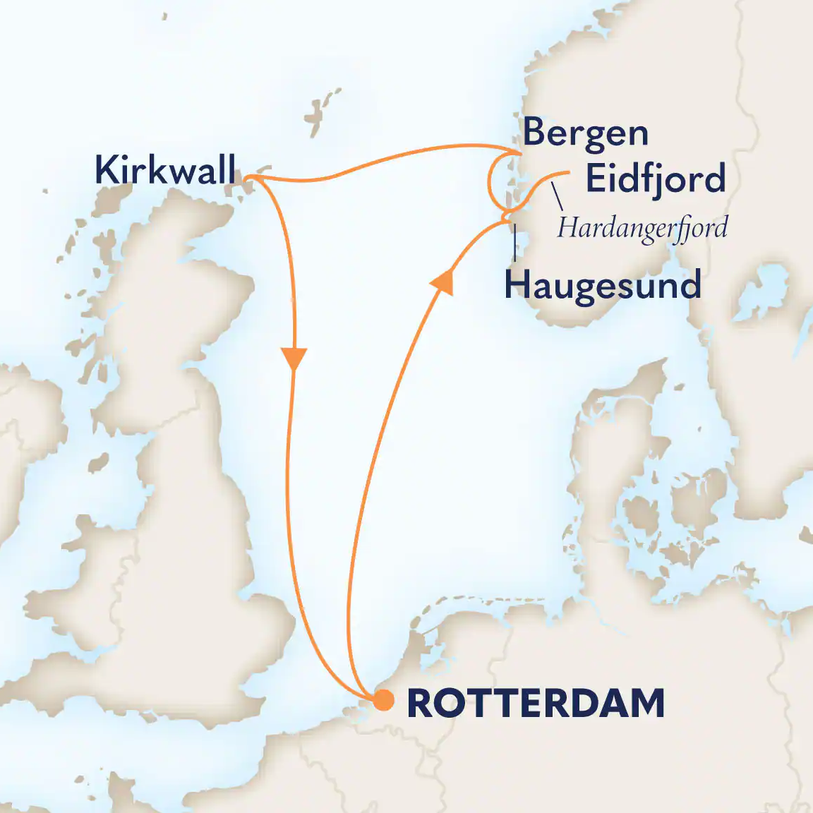 Route 7-Day Norwegian Fjords & Scotland With History Channel