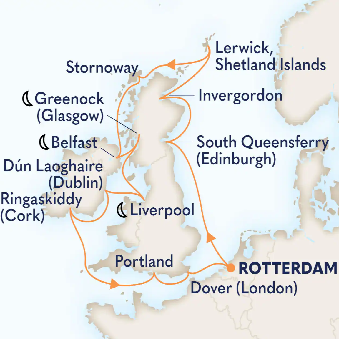 route 15-Day Wild British Isles: Belfast Evening Stay