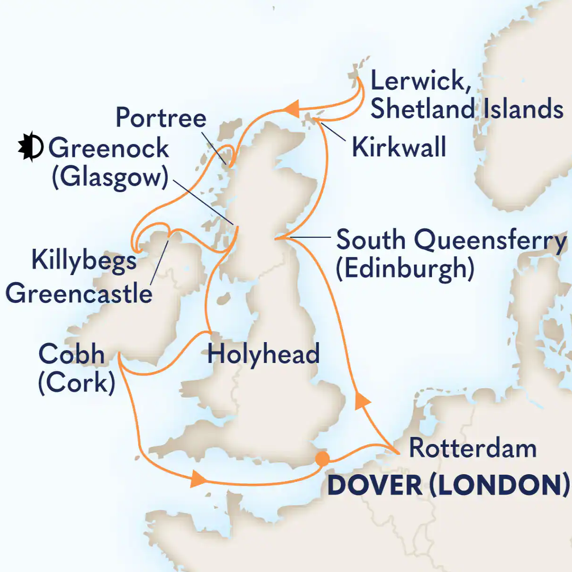 Route 14-Day Wild British Isles: Glasgow Overnight