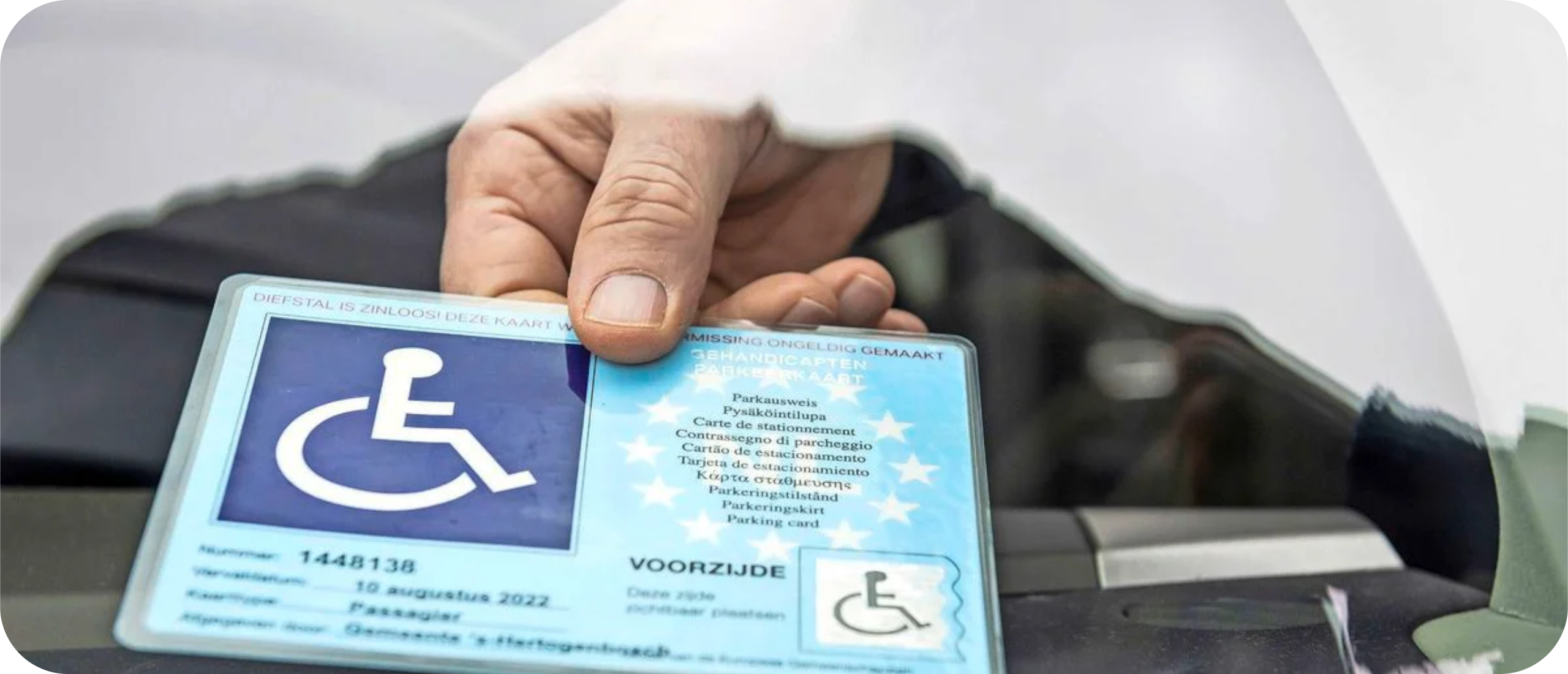Europese gehandicaptenparkeerkaart