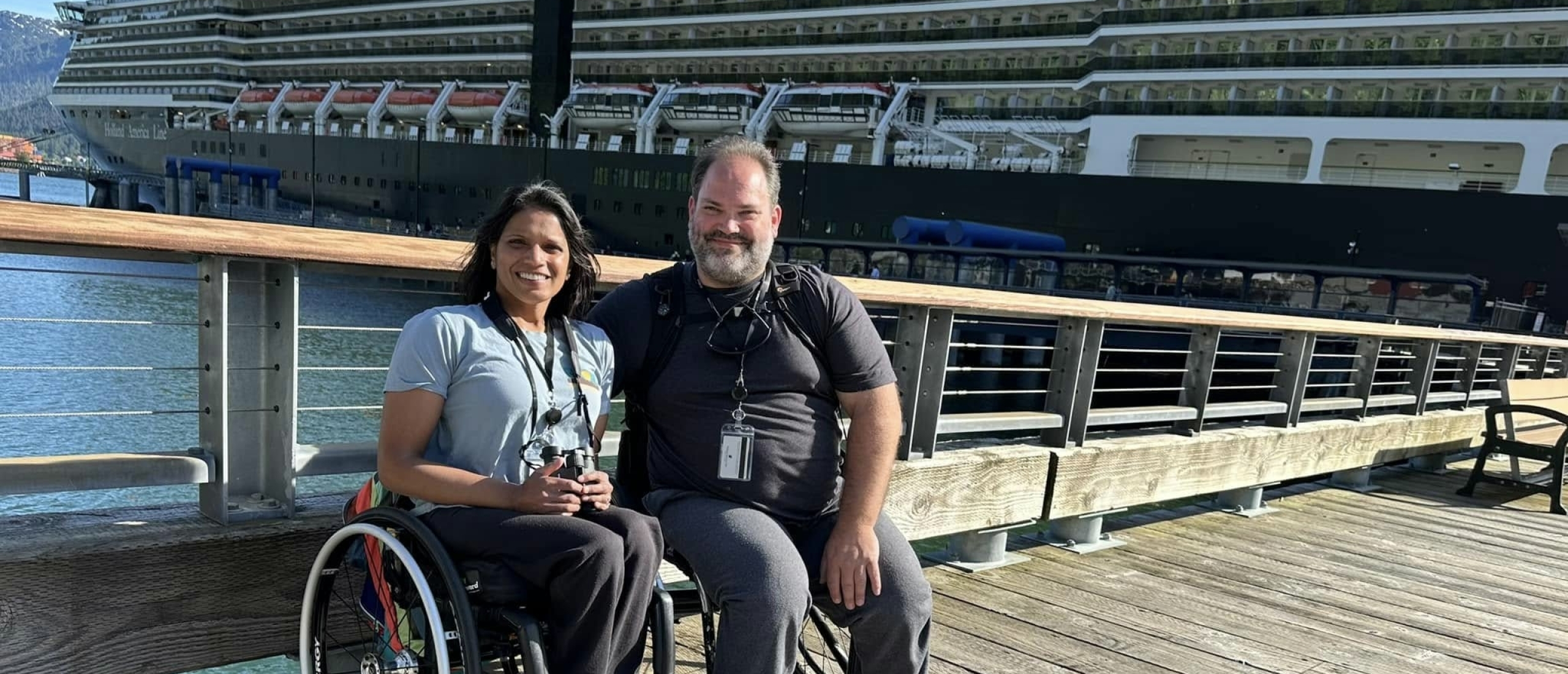 Holland America Line als rolstoelgebruiker