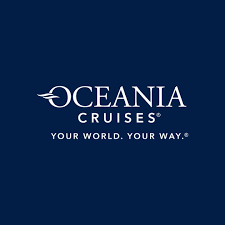 Oceania Cruises-logo met de tekst 