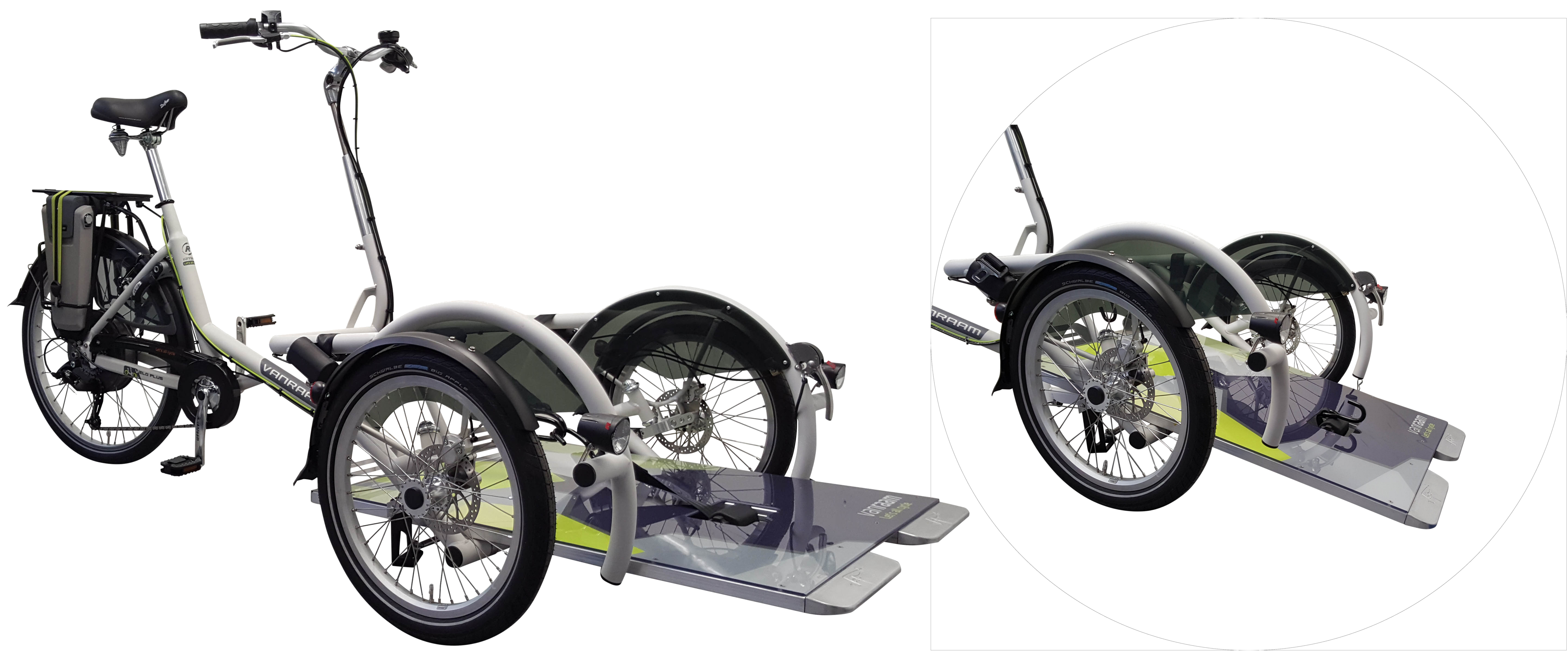 Rolstoeltransportfiets