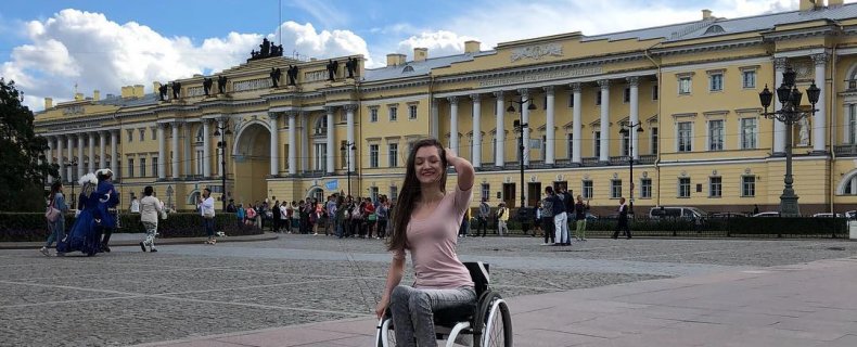 Rusland als rolstoelgebruiker