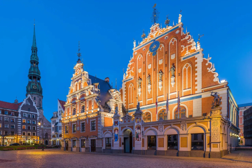 Huis van de Zwartkoppen in Riga